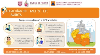 Alerta amarilla en estas dos