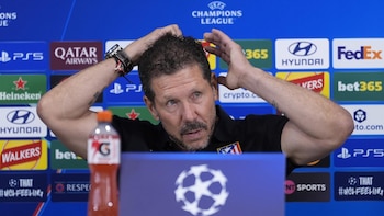 Simeone: "Esperemos que Julián pueda seguir creciendo y llegando al lugar donde lo queremos ver"