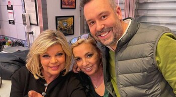 Terelu Campos, Carmen Borrego y Kike Calleja. (Redes sociales)