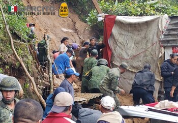 Trabajos de rescate tras el