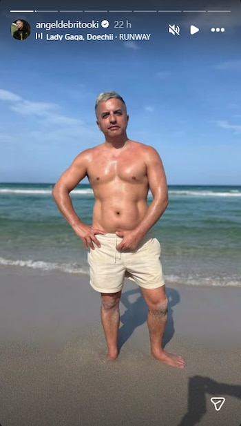 Ángel de Brito anunció en Instagram un proyecto que no tiene relación con la televisión, LAM ni el streaming