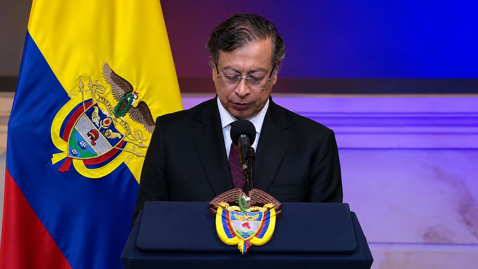 Gustavo Petro, en su último discurso ante el Congreso como presidente, salió en defensa de su gestión