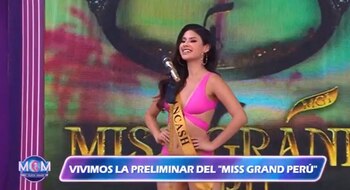 Candidata al Miss Grand Perú
