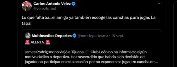 James Rodríguez es criticado por