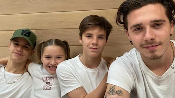 Harper Beckham envió mensaje de