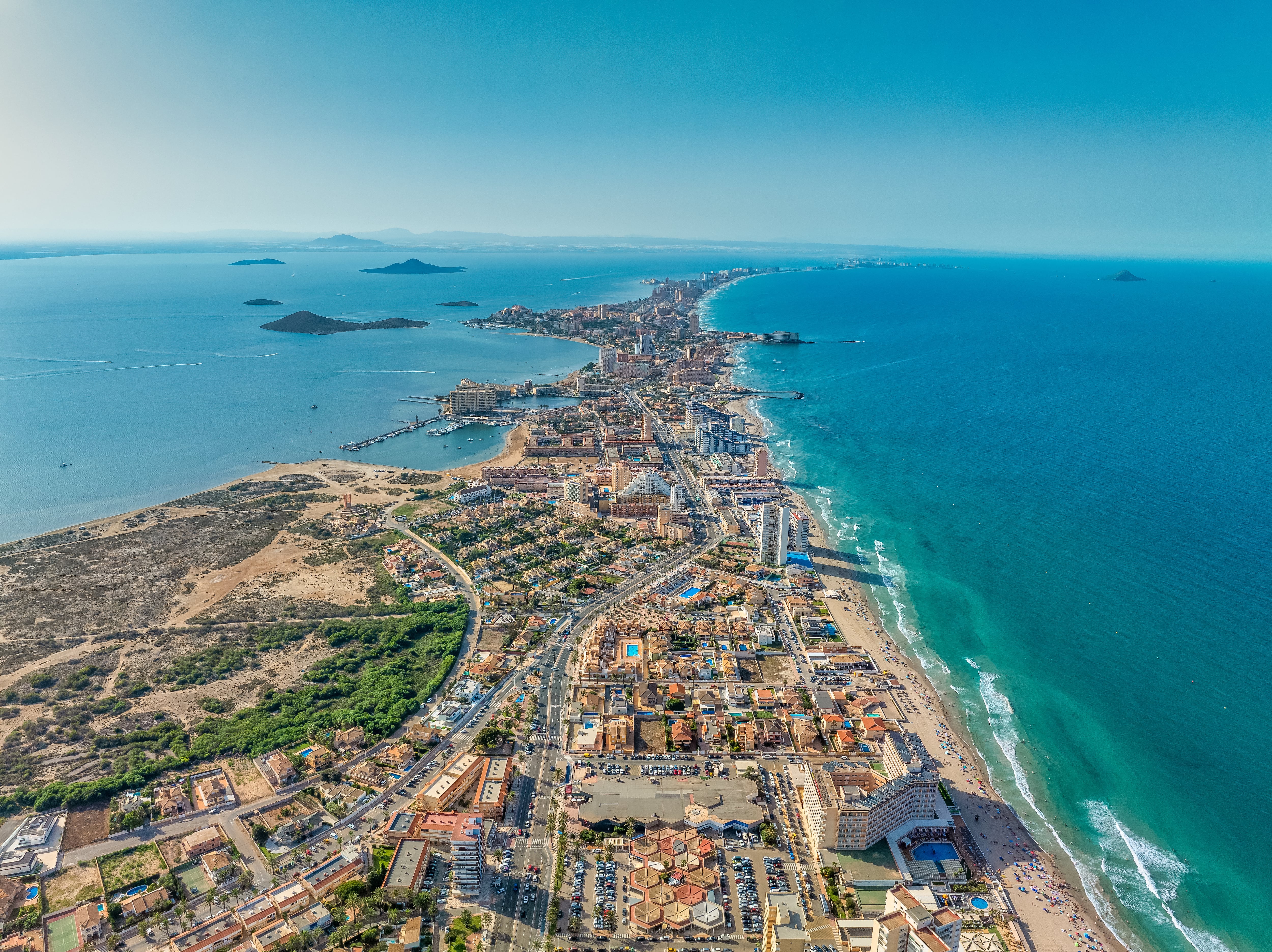 La Manga, en Murcia (Adobe Stock).