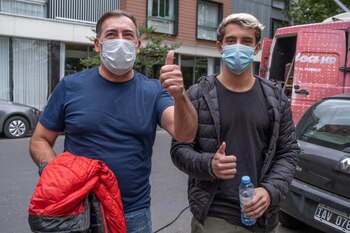 Matías Montín, el joven golpeado