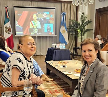 La funcionaria asistió a la