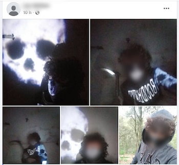 En estas fotos se observa