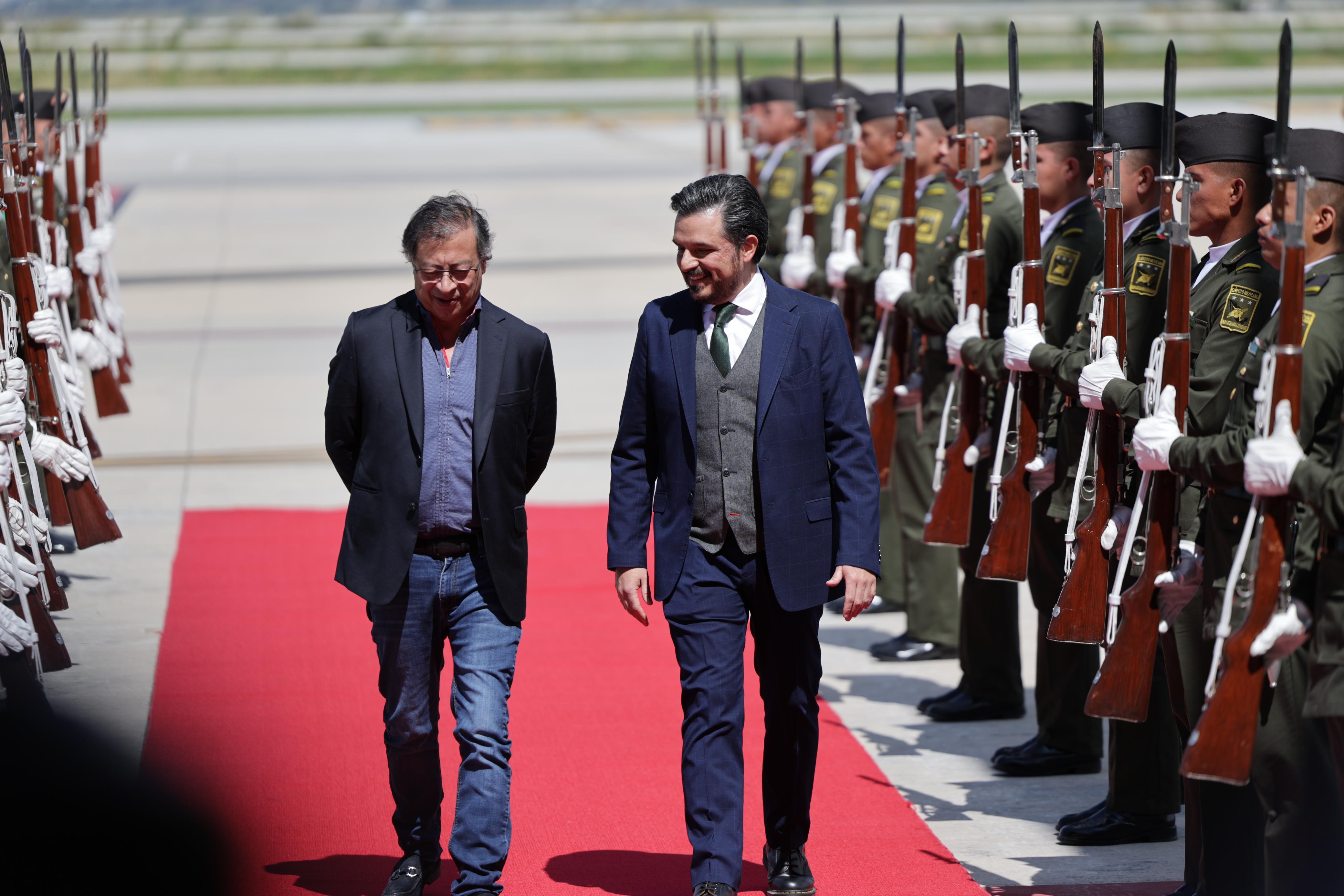 Arribo de Gustavo Petro Urrego,