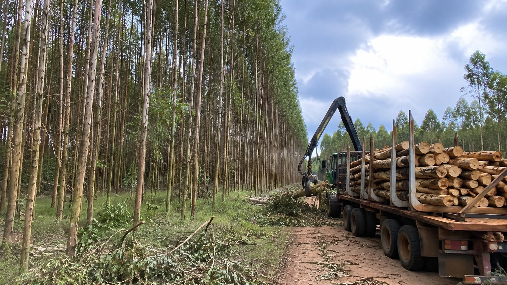 Todo comienza en el vivero, donde se producen los plantines que luego se trasladan al terreno definitivo (Foto: Movant Connection)