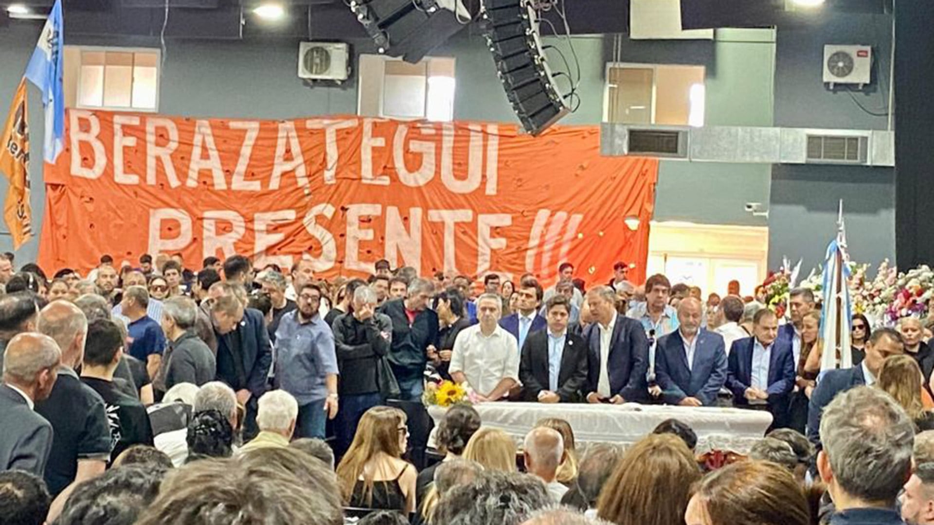 La despedida al histórico dirigente reunió al peronismo bonaerense