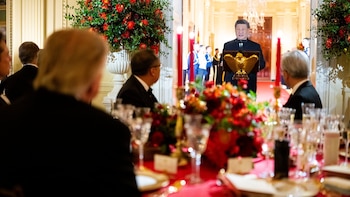 ¿Qué cenaron el presidente Trump y el presidente Xi Jinping?