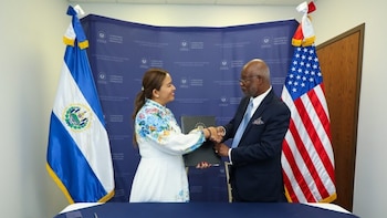 La funcionaria afirmó que la alianza se enfocará en connacionales y sus familias, con respaldo de programas como el National Farmworker Jobs Program, para ampliar oportunidades y reducir barreras de acceso a servicios esenciales (Foto cortesía Ministerio de Relaciones Exteriores)