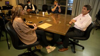 Ferán Quirós durante la charla