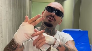 Streamer pierde el dedo en Rock in Rio: intentó saltar una cerca metálica en un área restringida