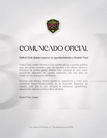 El club decidió despedir al argentino pese a estar en medio de un torneo activo.