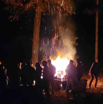 Familiares y amigos organizaron encuentros
