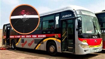 Nuevo ataque contra bus de