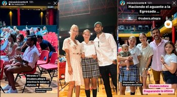 Las fotos del acto escolar