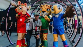 Las mascotas oficiales de la Copa Mundial de la FIFA 2026 llegan a la CCXPMX26