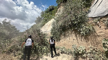 Guatemala: El deslizamiento de tierra en Valle Azul destruyó una vivienda y puso a otras cinco en riesgo