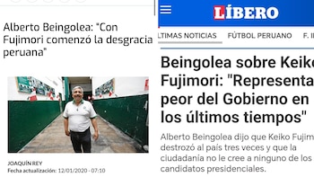 Alberto Beingolea - Keiko Fujimori - Perú - 29 julio
