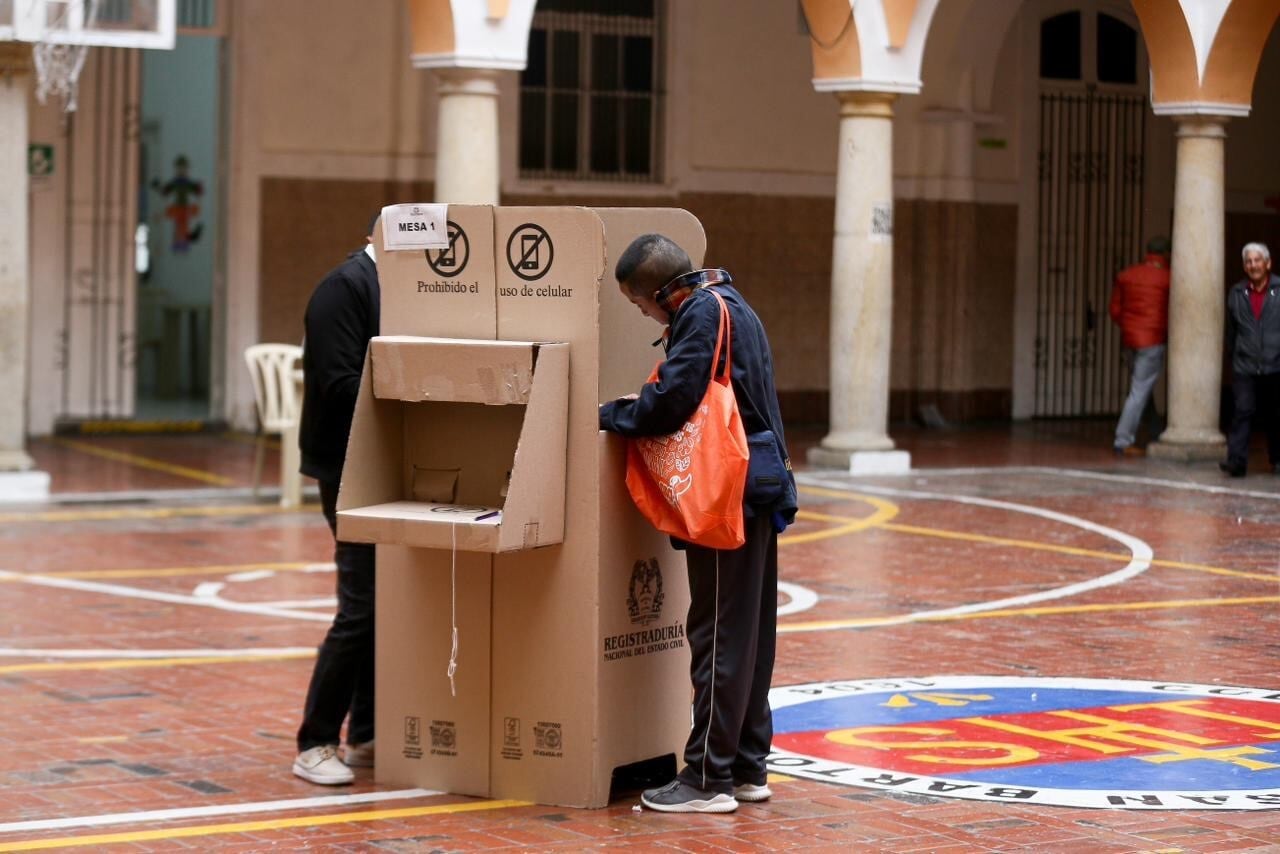 Votaciones presidenciales Colombia 2026. Suministrado a Infobae
