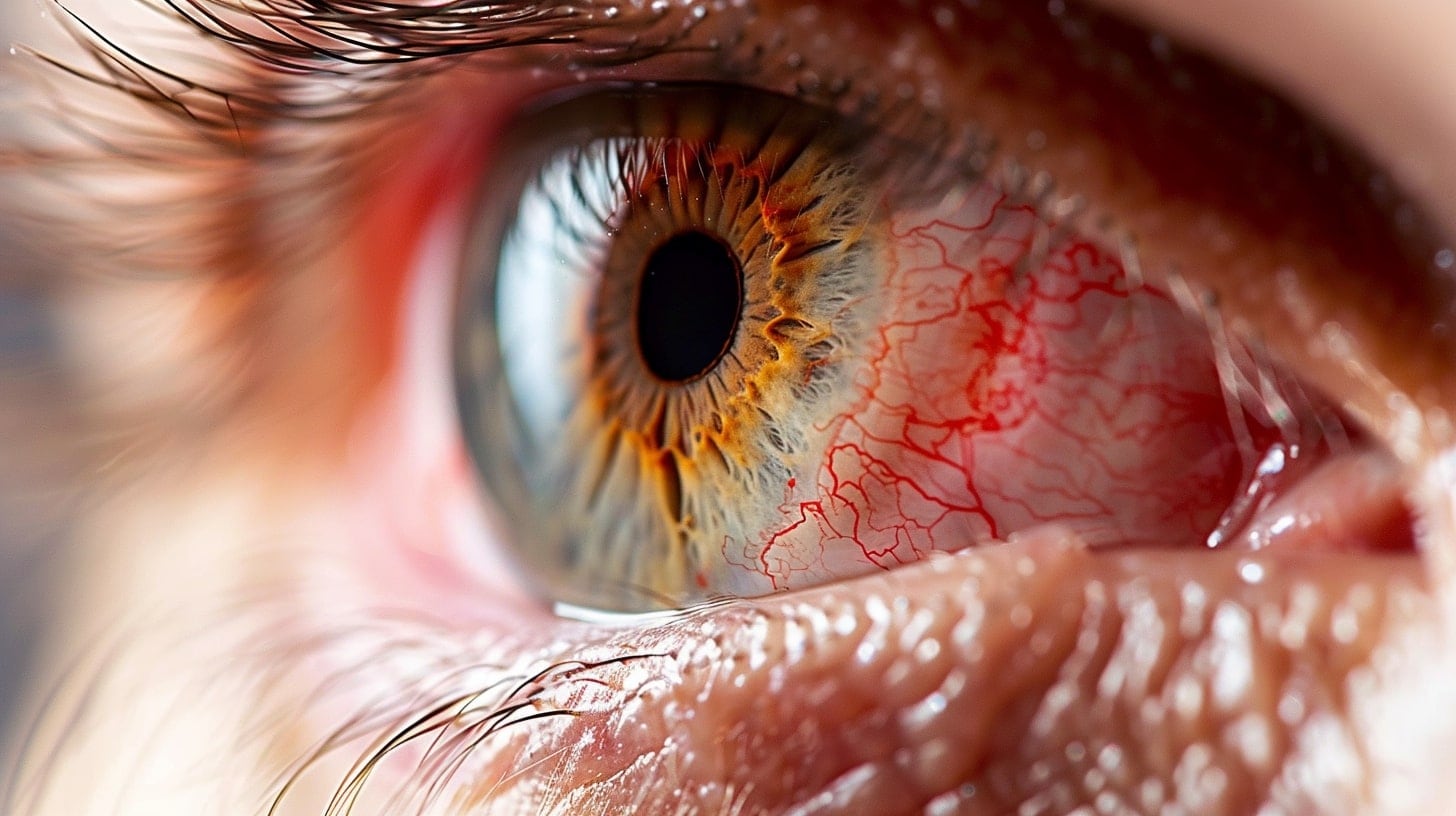 La conjuntivitis infecciosa suele comenzar en un ojo y es altamente contagiosa, mientras que la alergia ocular afecta a ambos ojos simultáneamente y no se transmite (Imagen Ilustrativa Infobae)