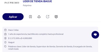 Las ofertas laborales de Patprimo