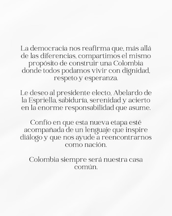 La primera dama hizo un llamado al respeto institucional durante la transición de gobierno - crédito @Veronicalcocerg/X
