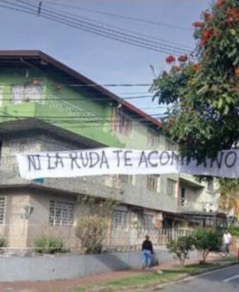 Hinchas de Nacional recordaron la ruda tras el subcampeonato del Medellín- crédito @giraldo2903/X
