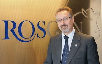 Raúl Milano, presidente de ROSGAN