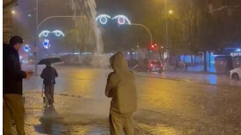 Las intensas lluvias inundan el