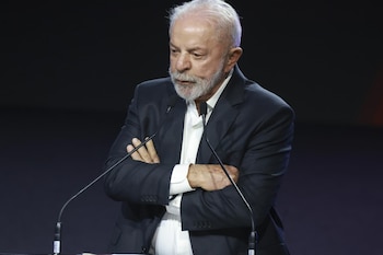 El presidente brasileño, Luiz Inácio