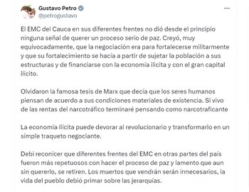 El presidente argumentó los motivos