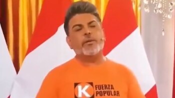 Entre lágrimas, el presentador de televisión pidió a los peruanos una oportunidad para Keiko Fujimori. Foto: captura X