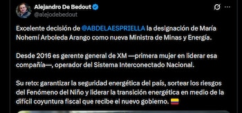 Alejandro De Bedout - crédito @alejodebedout/X