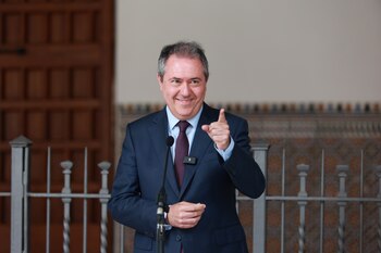 El secretario general del PSOE-A,