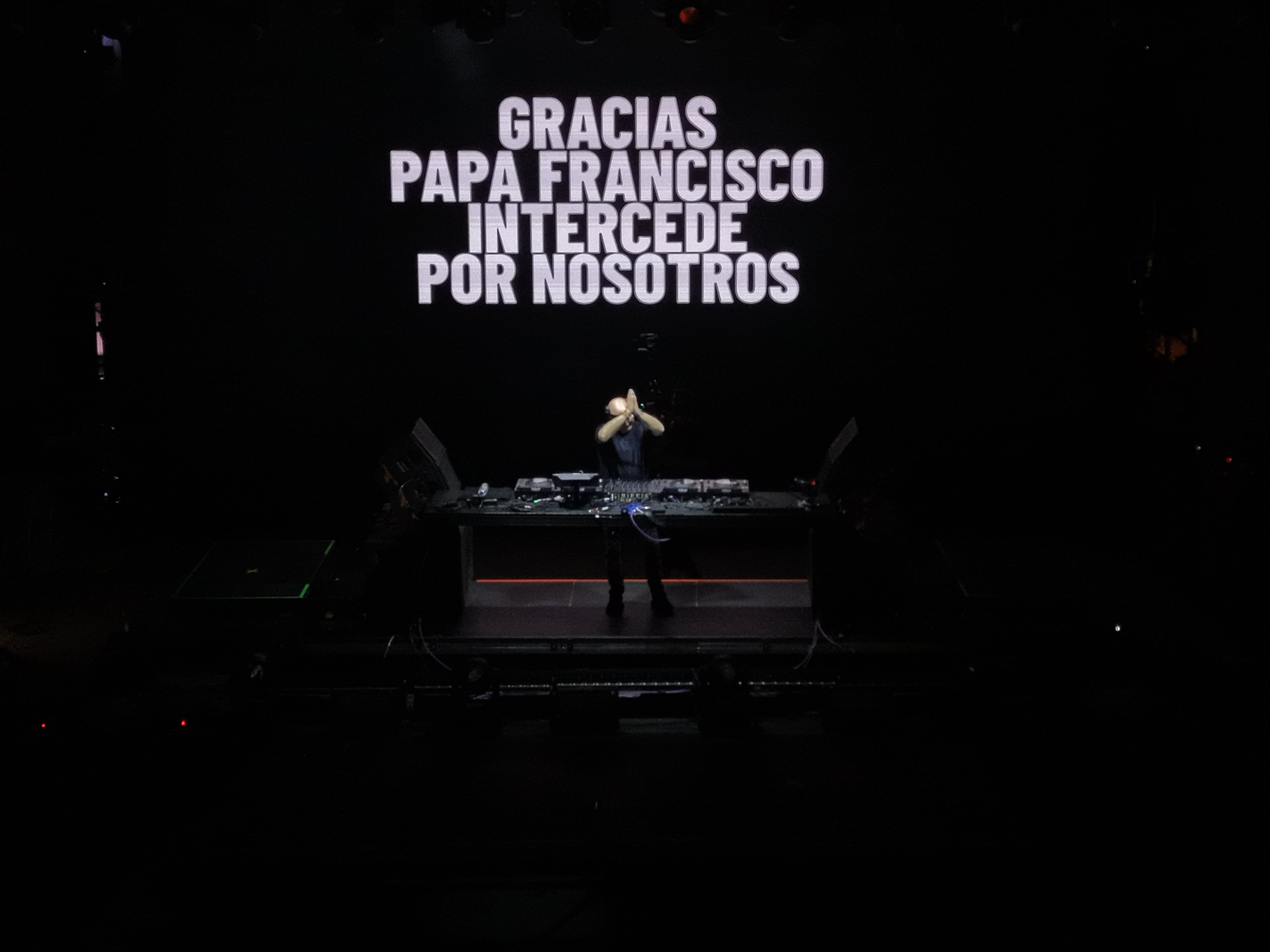 El espectáculo fue un homenaje al papa Francisco (RS Fotos)
