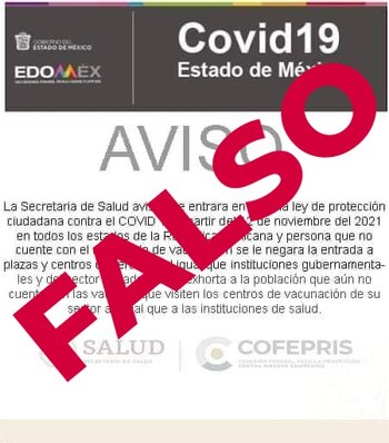 La Secretaría de Salud hizo