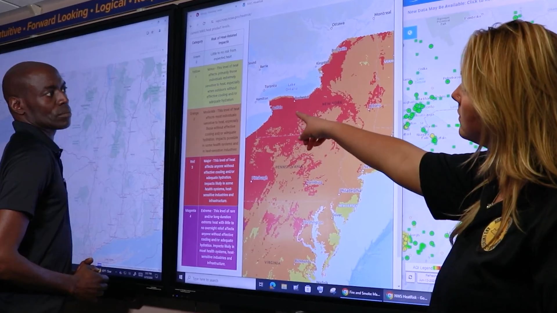 Nueva York realizó más de 1.000 capacitaciones y ejercicios, con 81 cursos, simulacros en 993 ubicaciones y evaluaciones en 240 infraestructuras críticas para fortalecer la respuesta ante emergencias (Captura de video: NYS DHSES)