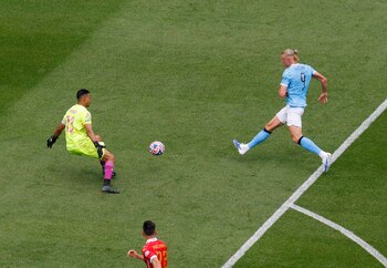 El momento cuando el noruego