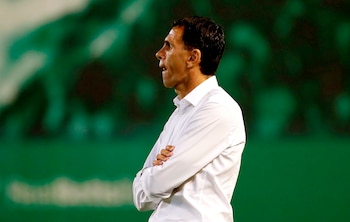 El entrenador uruguayo Gustavo Poyet.
