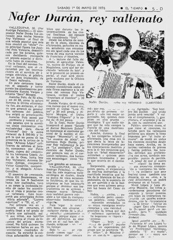 Así registró El Tiempo, la