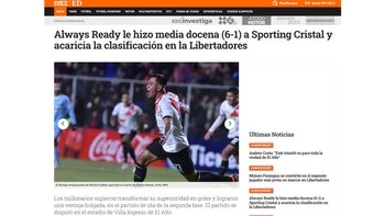 El 'Diez' sobre el triunfo de Always Ready ante Sporting Cristal.