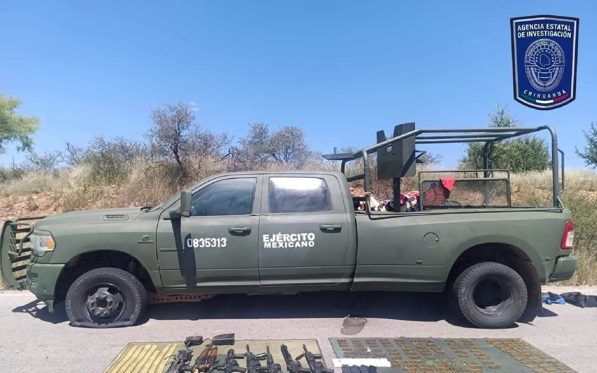 Decomiso unidad clonada Defensa Nonoava Chihuahua (AEI Chihuahua)