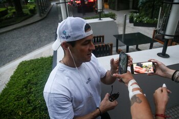 Mario Casas se despidió de