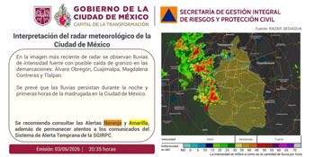 Crédito: @SGIRPC_CDMX
