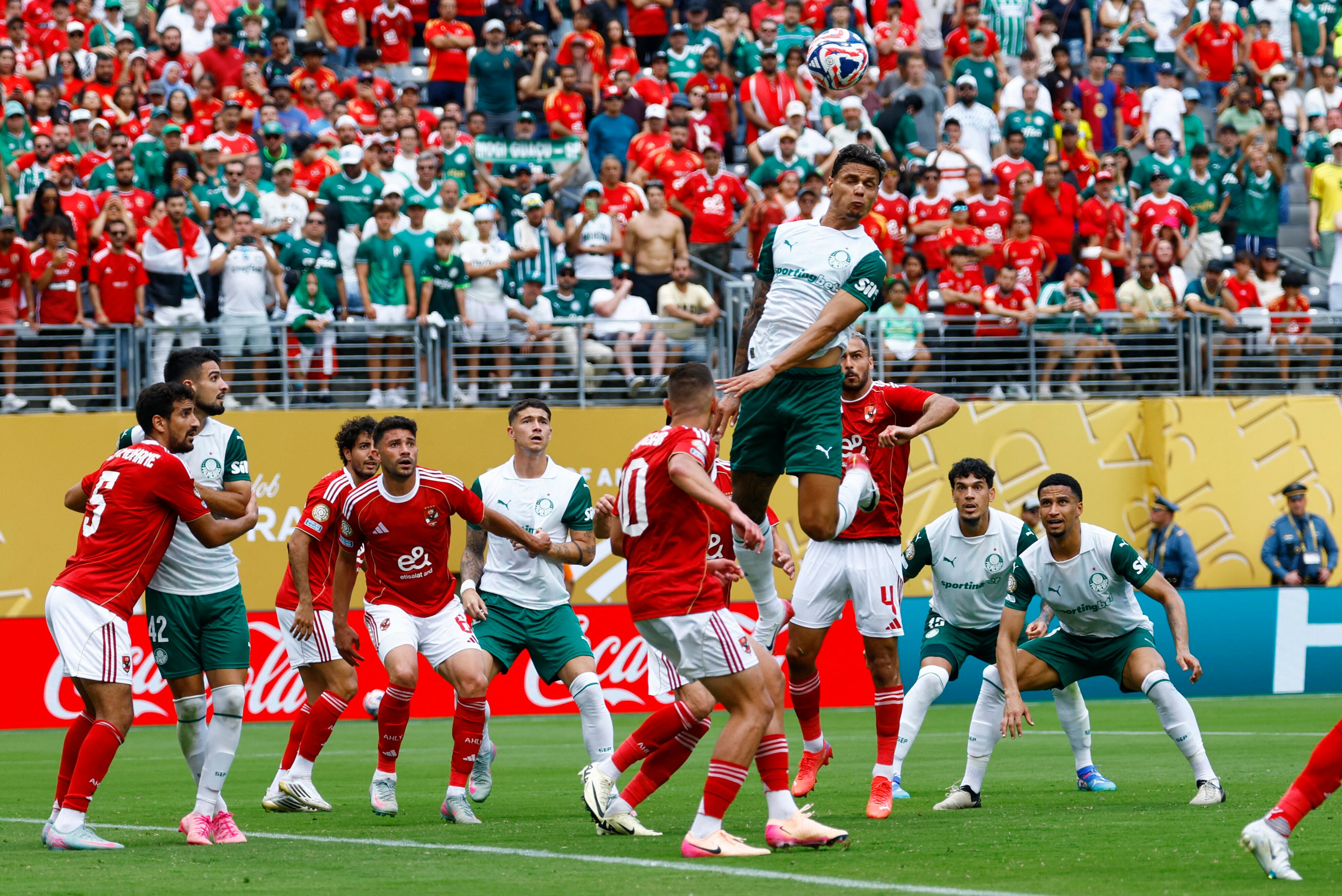 Richard Ríos ha jugado como titular en los dos partidos que ha enfrentado Palmeiras en el Mundial de Clubes - crédito Susana Vera/REUTERS